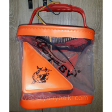 Сумка (чохол, відро) для риби, прикормки 20*20*23