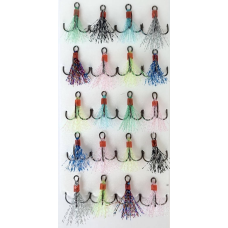 Трійник мушка з люрексом