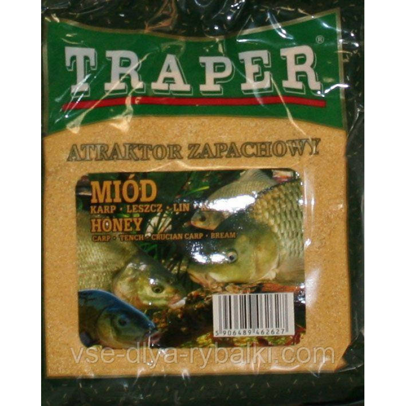 Атрактанти сухий Traper 250гр Miod(мед)