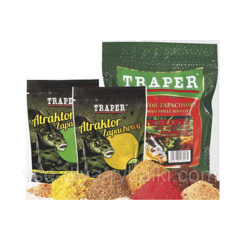 Атрактант сухий Traper 250 г Karmel (карамель)