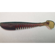 Силікон AVARUNA 4“ сьедобный “Gold fish“ color 7