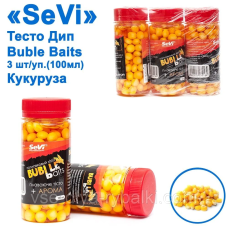 Повітряне тісто Sevi в дипе Buble Baits кукурудза