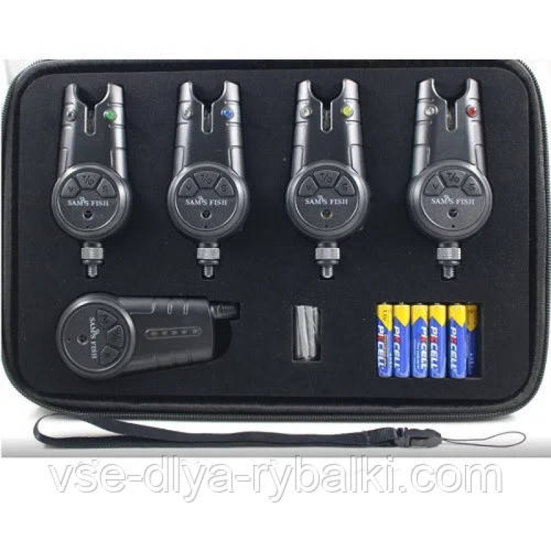 Набір сигналізаторів в кейсі з пейджером 4+1 SF24199