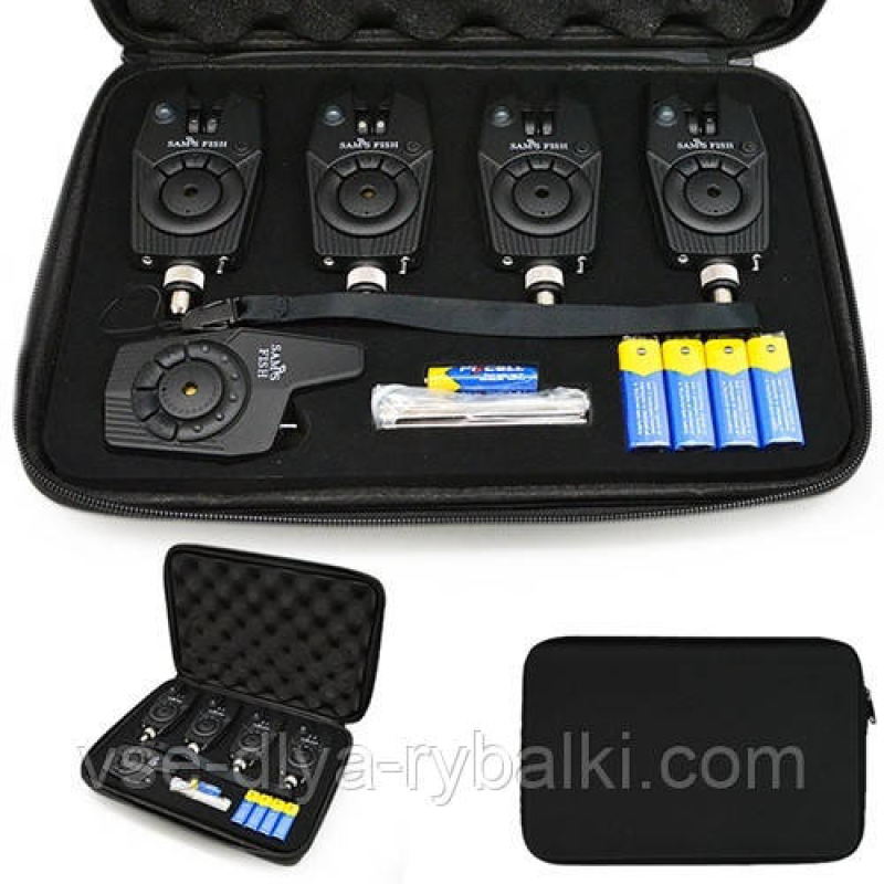 Набір сигналізаторів в кейсі з пейджером 4+1 SF24200