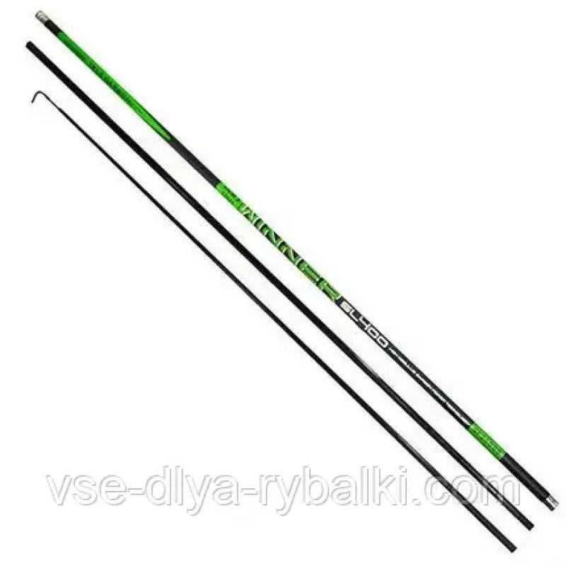 Вудилище без кілець карбон Sams Fish Winner 5.0 м 15-40г