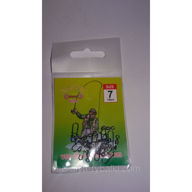 Карабин+вертлюг американка № 7