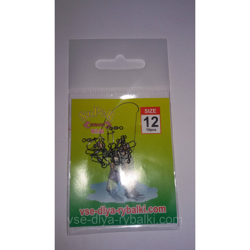 Карабин+вертлюг американка № 12