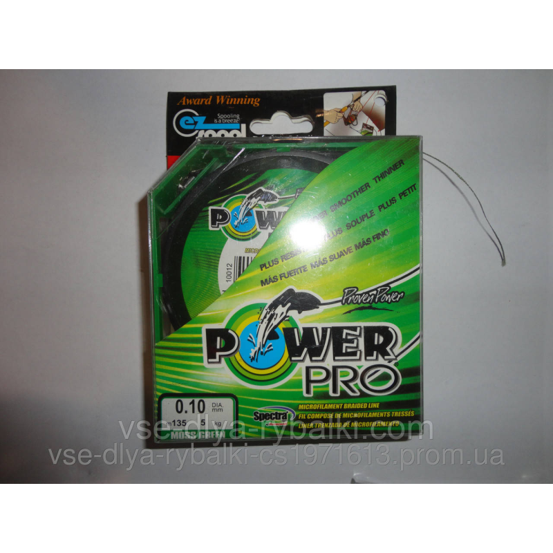 Нитка плетінка Power Pro 0.10
