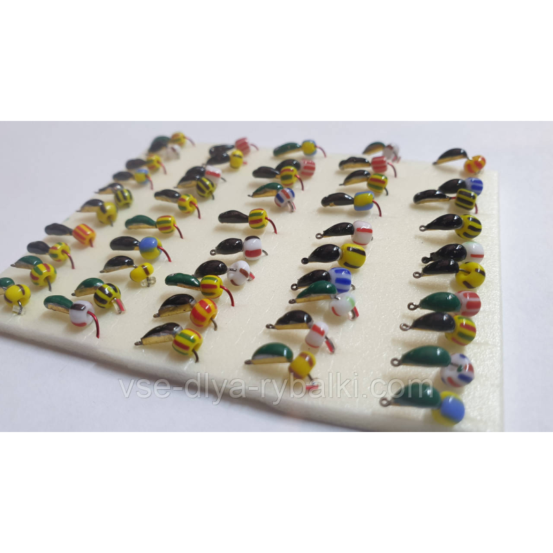 Мормишка ручна робота “кавун“