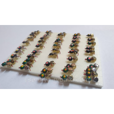 Мормишка ручна робота “цвяху-кубик“ №3