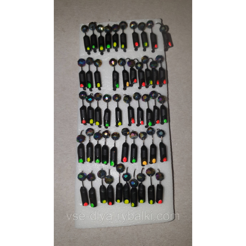 Блешня вольфрамова гвоздешарик грань + точка 0,6 г