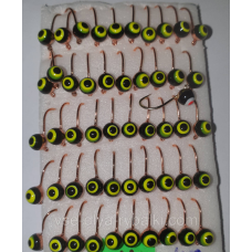 Блешня вольфрамова дробинка-око 4 №3