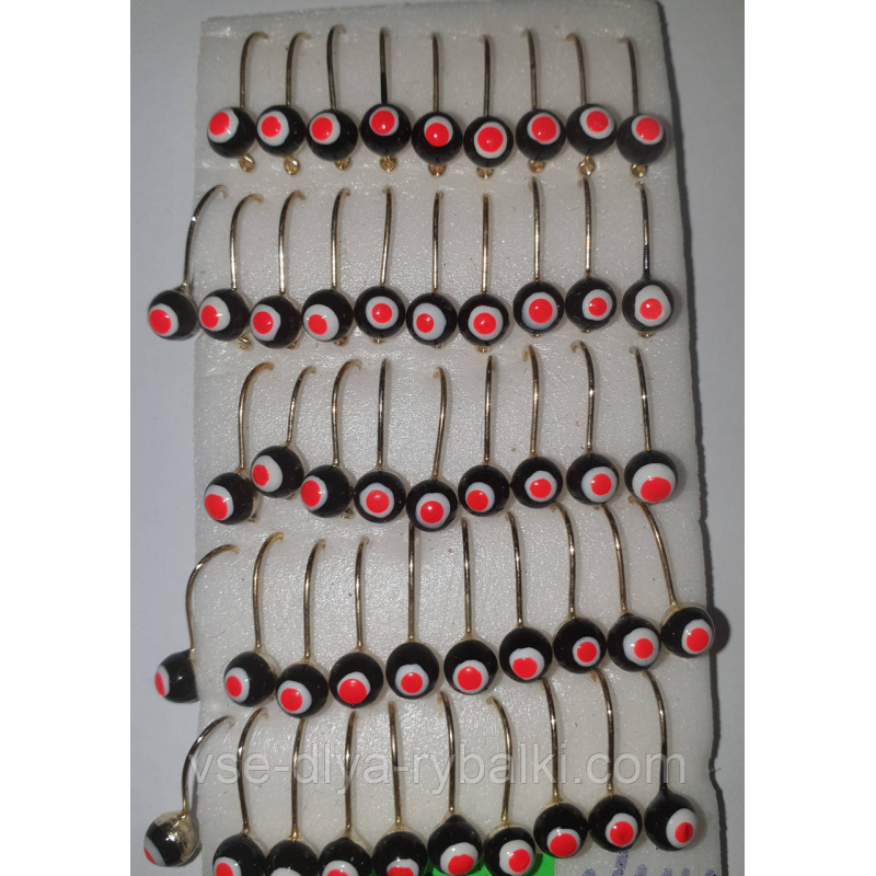 Блешня вольфрамова дробинка-око 4 №1