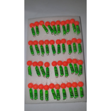 Блешня вольфрамова зелена гвоздешарик оранж 0,4 г