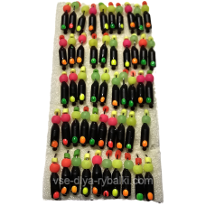 Мормишка вольфрамова цвяхошарик кольоровий 0,6 г