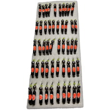 Блешня вольфрамова гвоздешарик оранж 0,4 г