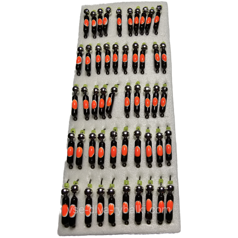 Блешня вольфрамова гвоздешарик оранж 0,4 г