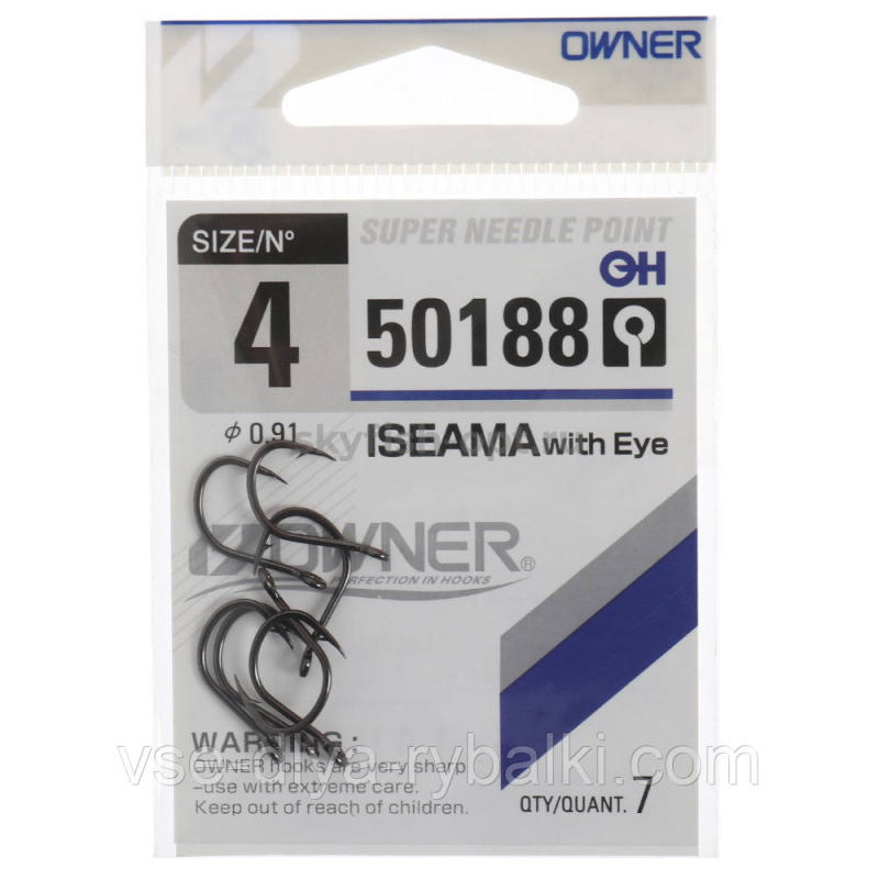 Гачки Owner 50188 No4