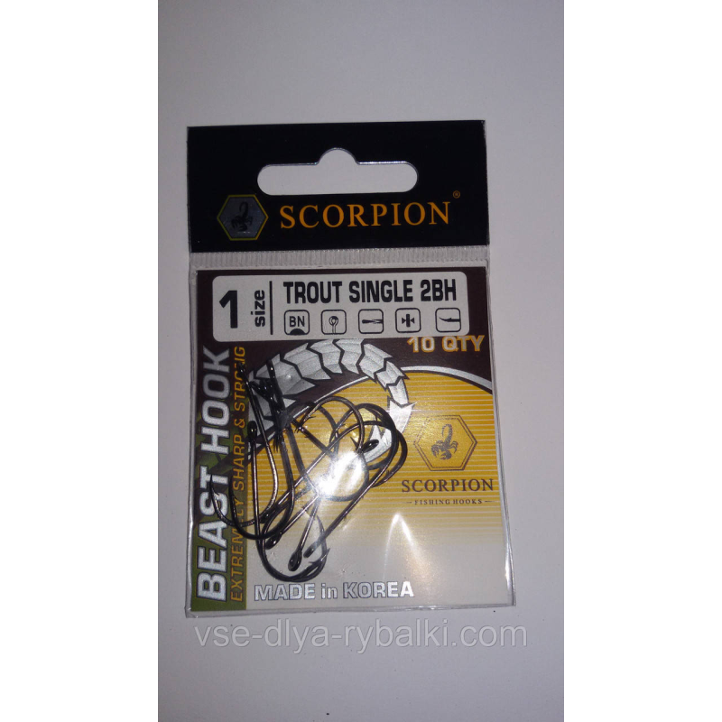 Гачок SCORPION велике вухо 1