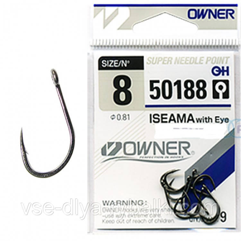 Гачки Owner 50188 No8