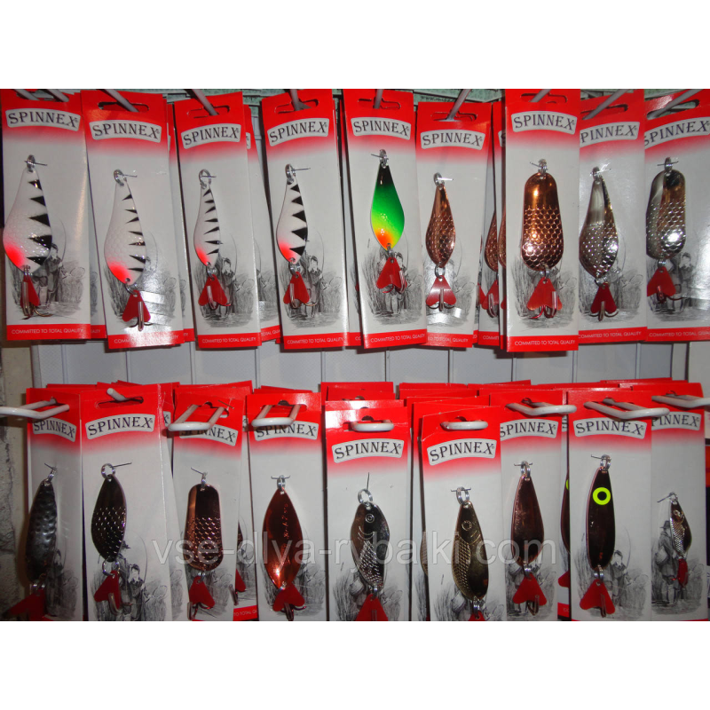 Блешня SPINNEX в асортименті