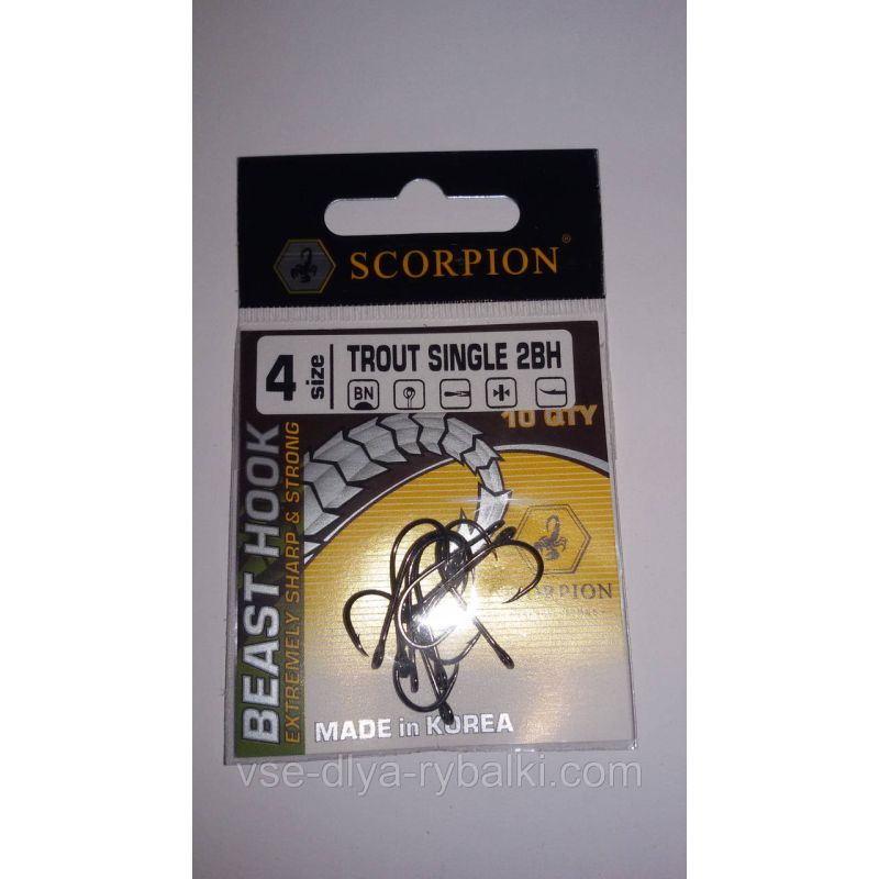 Гачок SCORPION велике вухо 4