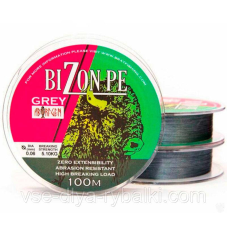 Шнур плетений Bizon PE 100 м 0,18 мм