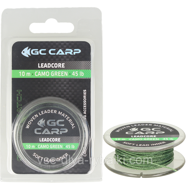 Лідкор GC Leadcore 10 м 50 lb Camo Green
