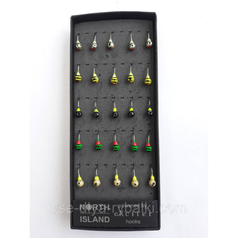 Мормилка вольфрамова North Island (дробинка фарбування 202 030)