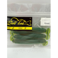 Силікон Texas 4“ знімний “Gold fish“ color 7