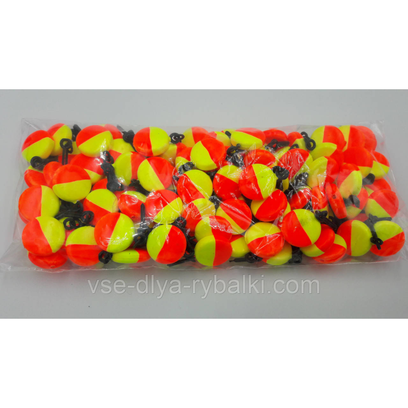 Поплавець зимовий таблетка з кріпленням великий