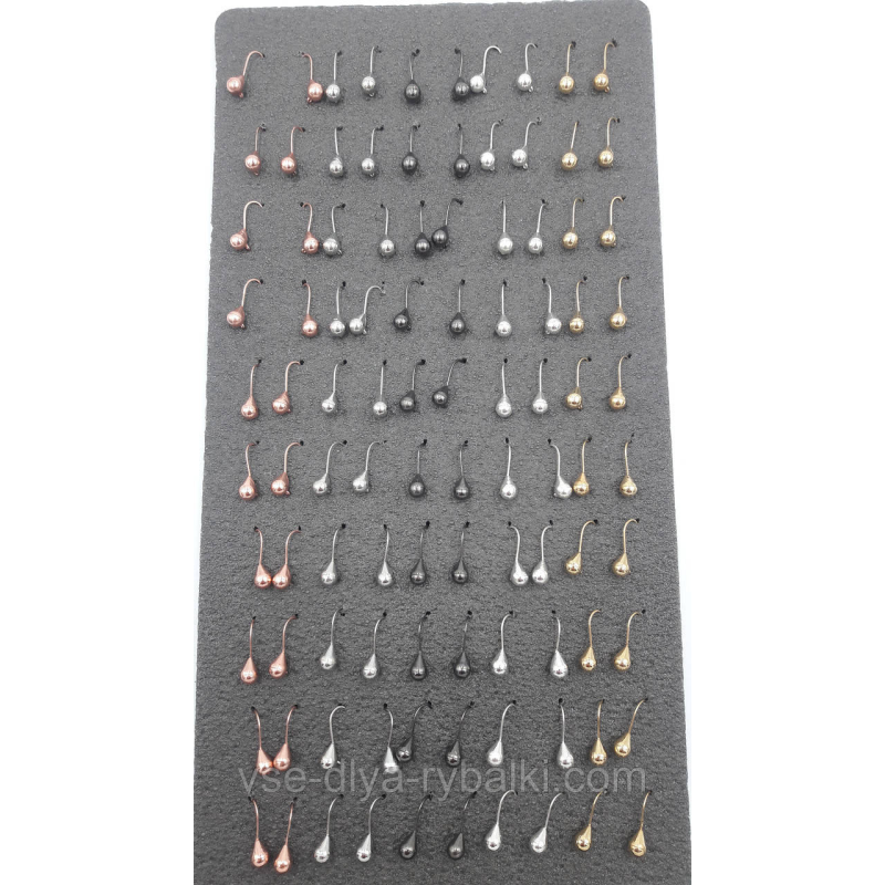 Мормилка вольфрамова ADAMS (крапля) 4 0,80 г