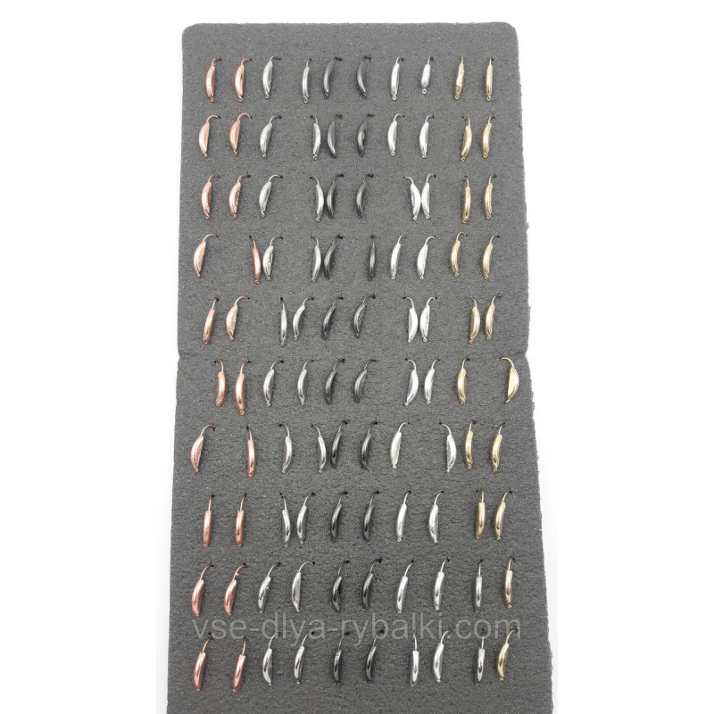 Мормилка вольфрамова ADAMS (сегмент) 2,5х10,5 0,60г