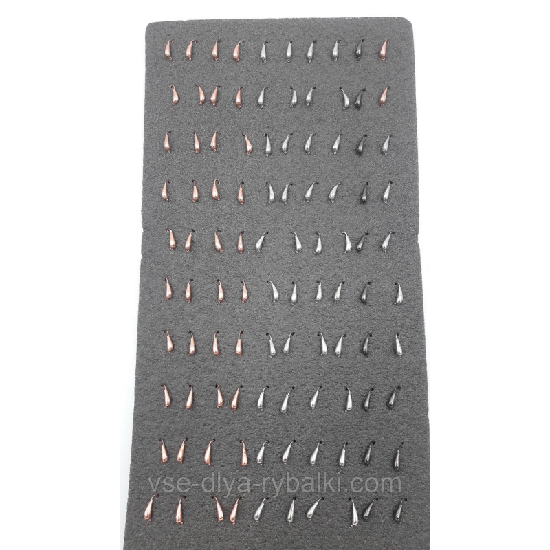 Мормилка вольфрамова ADAMS (уралка) 2х7 0,20г