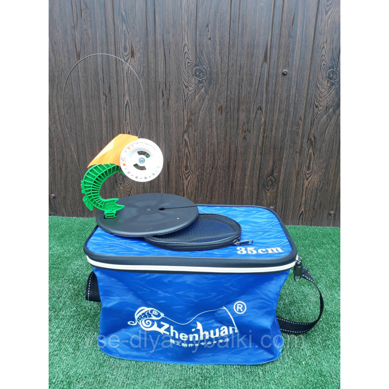 Набір жерліц щука 10 шт. із фіксатором у сумці з ПВХ