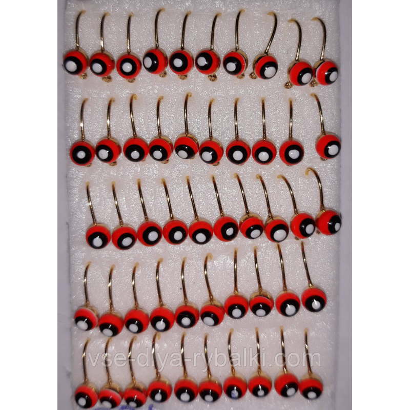 Мормилка вольфрамова дробинка-очі 3 No5