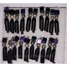 Мормилка вольфрамова чорна цвяхобік + ніжок 0,5 г