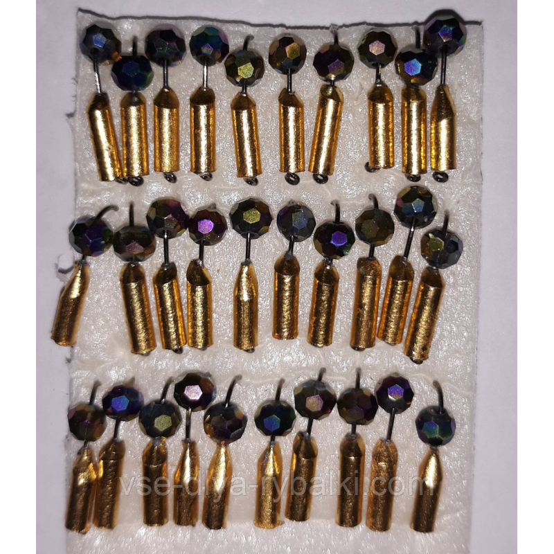 Мормилка вольфрамова золото-цвяшник хамелеон 0,5 г