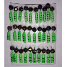 Мормилка вольфрамова зелена цвяхочок грань 0,5 г