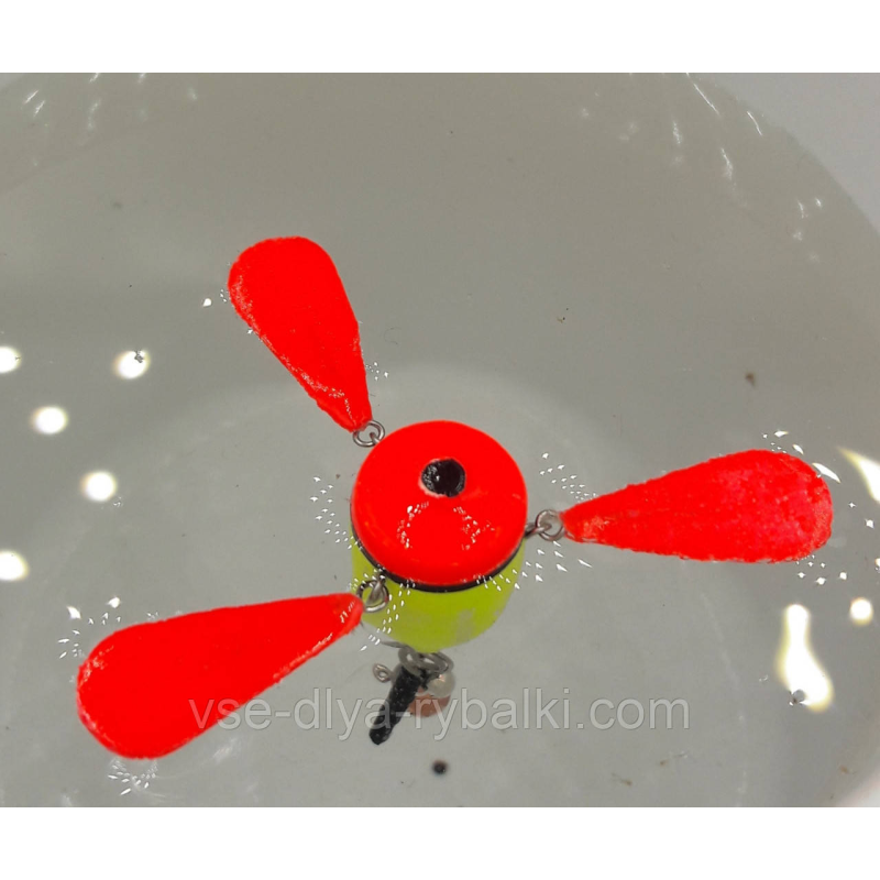 Поплавець зимова квітка 3 пелюстки 0,5 г бальза