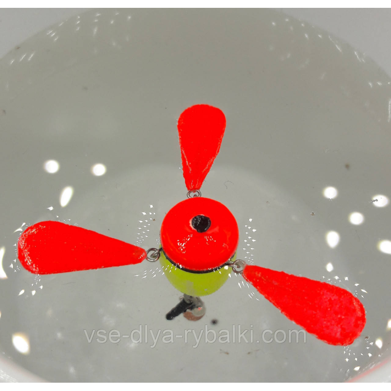 Поплавець зимова квітка 3 пелюстки 0,7 г бальза