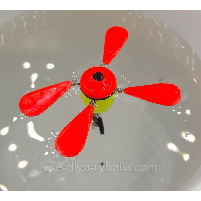 Поплавець зимова квітка 4 пелюстки 0,7 г бальза