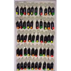 Мормилка вольфрамова цвяхирик із фосфорною намистиною 1 гм