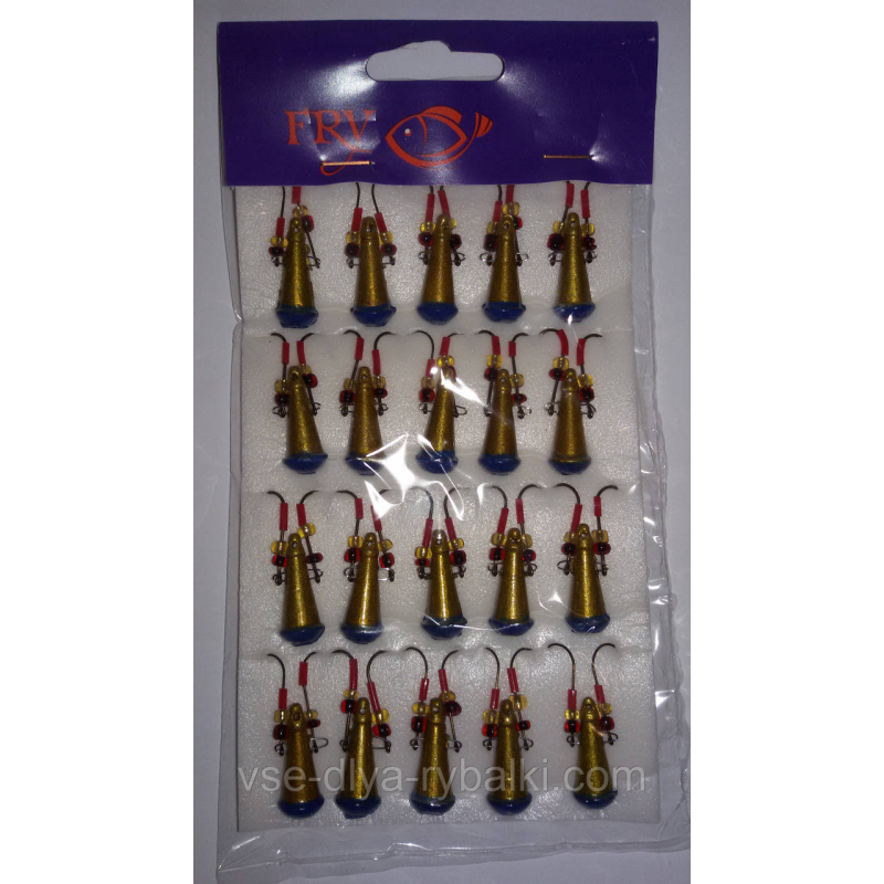 Снасть “Балда“ зимова золото з синім