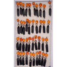 Мормилка вольфрамова цвяхик тандем срібло + жовтогар 0,5 г