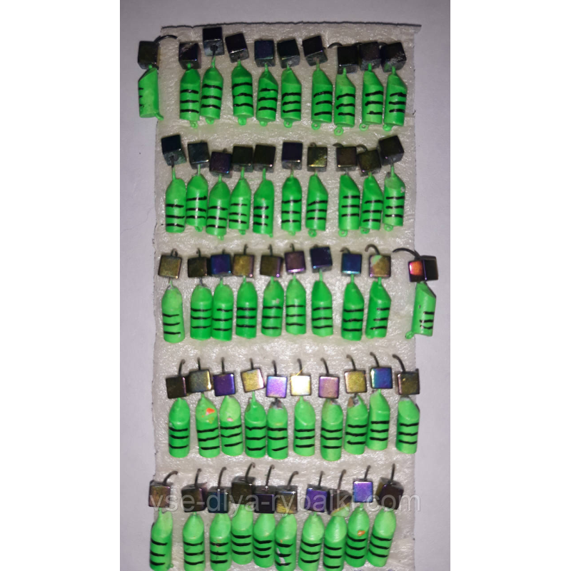 Мормилка вольфрамова зелена цвяхебук хамелеон 1 г