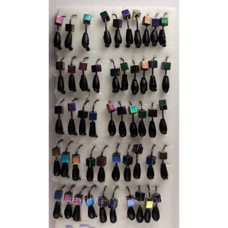 Мормилка вольфрамова крапля кубик 0,3 г