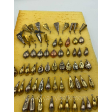 Драчик блешня “Вежа“ 1 гачок срібло, золото, мідь