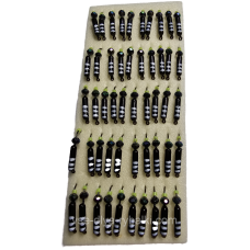 Мормилка вольфрамова чорна з білими смужками цвяхокулька хамеліон 0,5 г