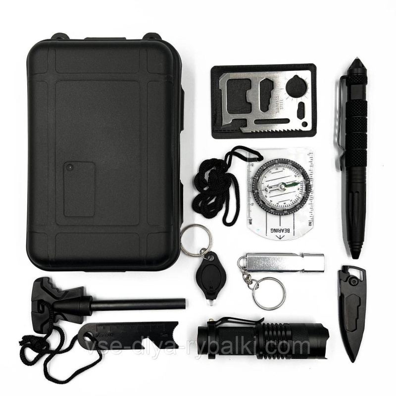 Набір для виживання в лісі 9 предметів